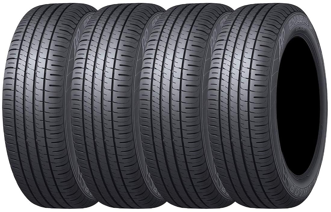 ダンロップ(DUNLOP) 185/65R15 88S ENASAVE EC204 4本セット 非対称ブロック 耐摩耗性能 エナセーブ エコタイヤ サマータイヤ 夏タイヤ