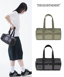 THE COLDEST MOMENT ♥ TCM check nylon cross bag/追跡付 TCM check nylon cross bag (brown) - thecoldestmoment | 60