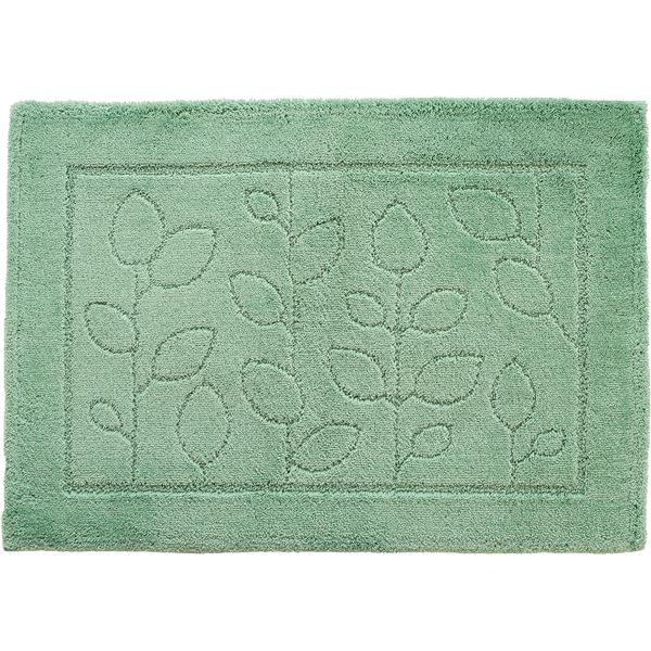オカ 乾度良好 ファイン バスマット 約60x85cm グリーン
