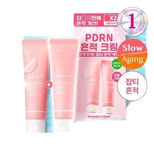 [1+1] [夏水分クリーム] PDRN ピンク ヒアルロニック 水分クリーム 50ml+50ml2個 4,724円