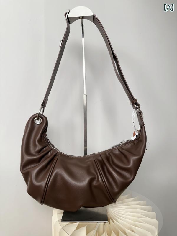 レディース　バッグ　カジュアル Zhao Zhaoyi SQUARElineワンショルダー アンダー アーム クロス ボディ ポッド バッグ レディース