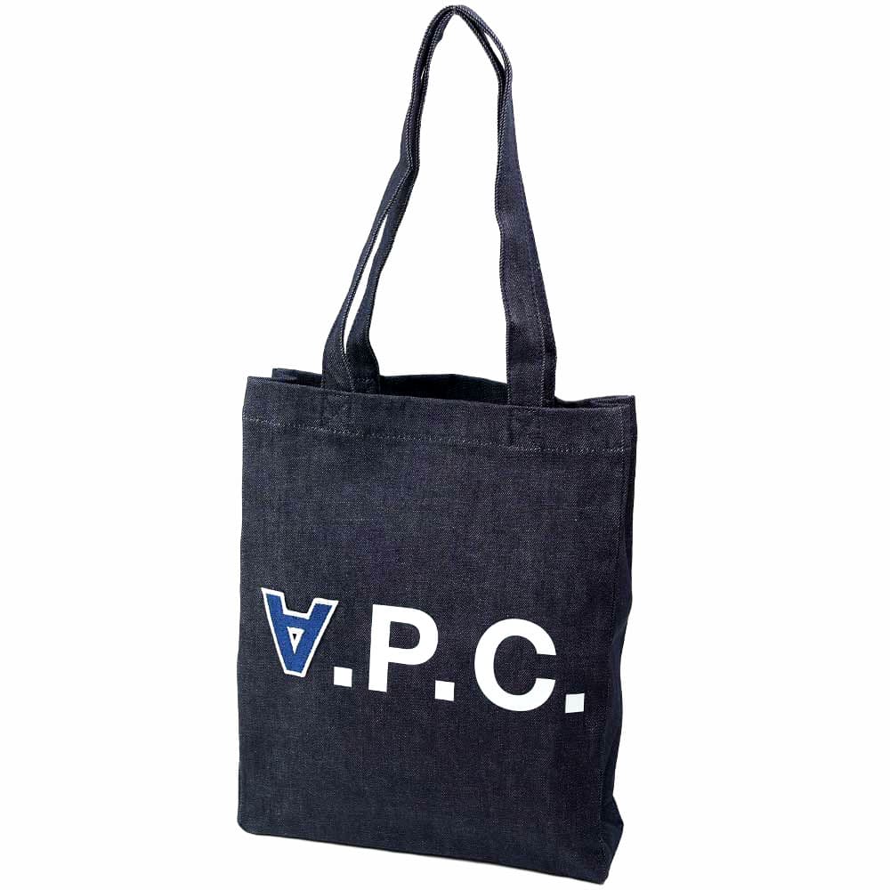アーペーセー トートバッグ インディゴ レディース メンズ A.P.C. M61683 COTTON INDIGO COCSX-M61683-IAI COCSX M61683 IAI