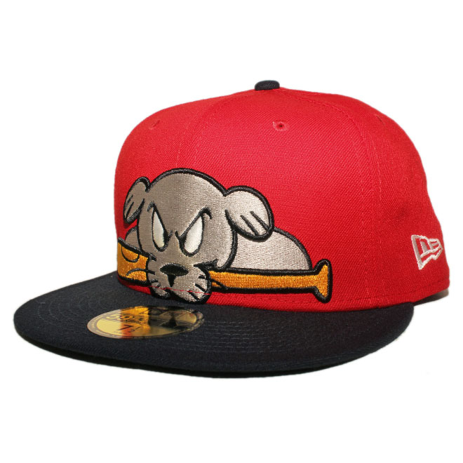 ベースボールキャップ 帽子 59fifty メンズ レディース MiLB ポートランド シードッグス