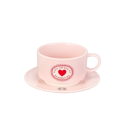 スイーティーハートマグ&ソーサー237ml