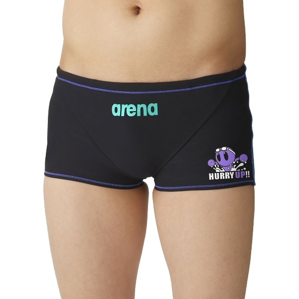 ARENA アリーナ トレーニングスパッツ ショートレッグ 水泳 水着メンズ競泳用 FINA非公認 AS4FWM09M-BK04
