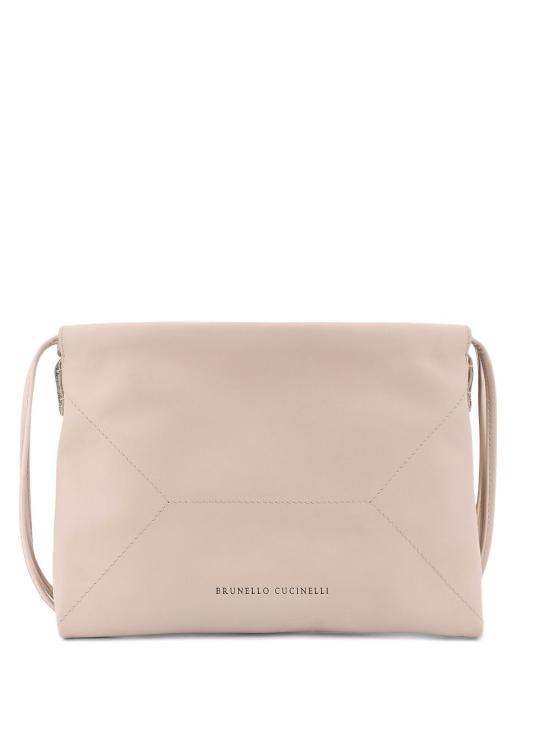 BRUNELLO CUCINELLI Women Shoulder Bags MBXAD2808 C8905 White
