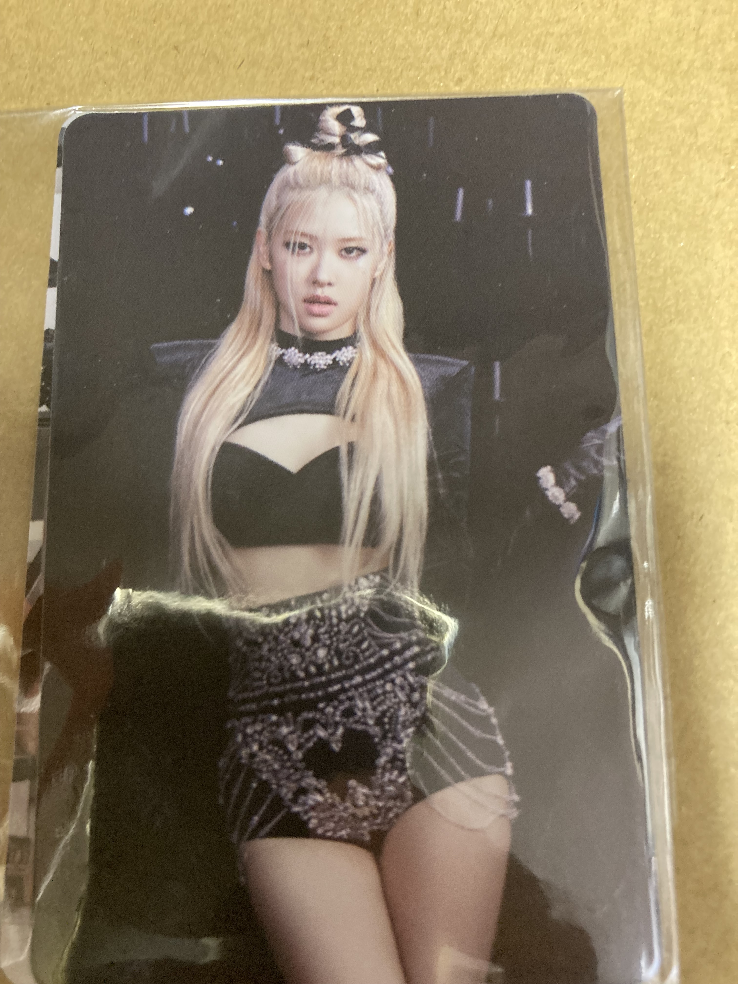 BLACKPINK 特典トレカD 新品未開封