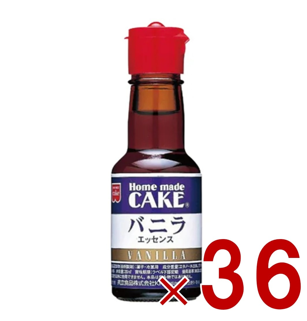 共立食品 バニラエッセンス 28ml 製菓材料 プリン アイス 手作り デザート 36個