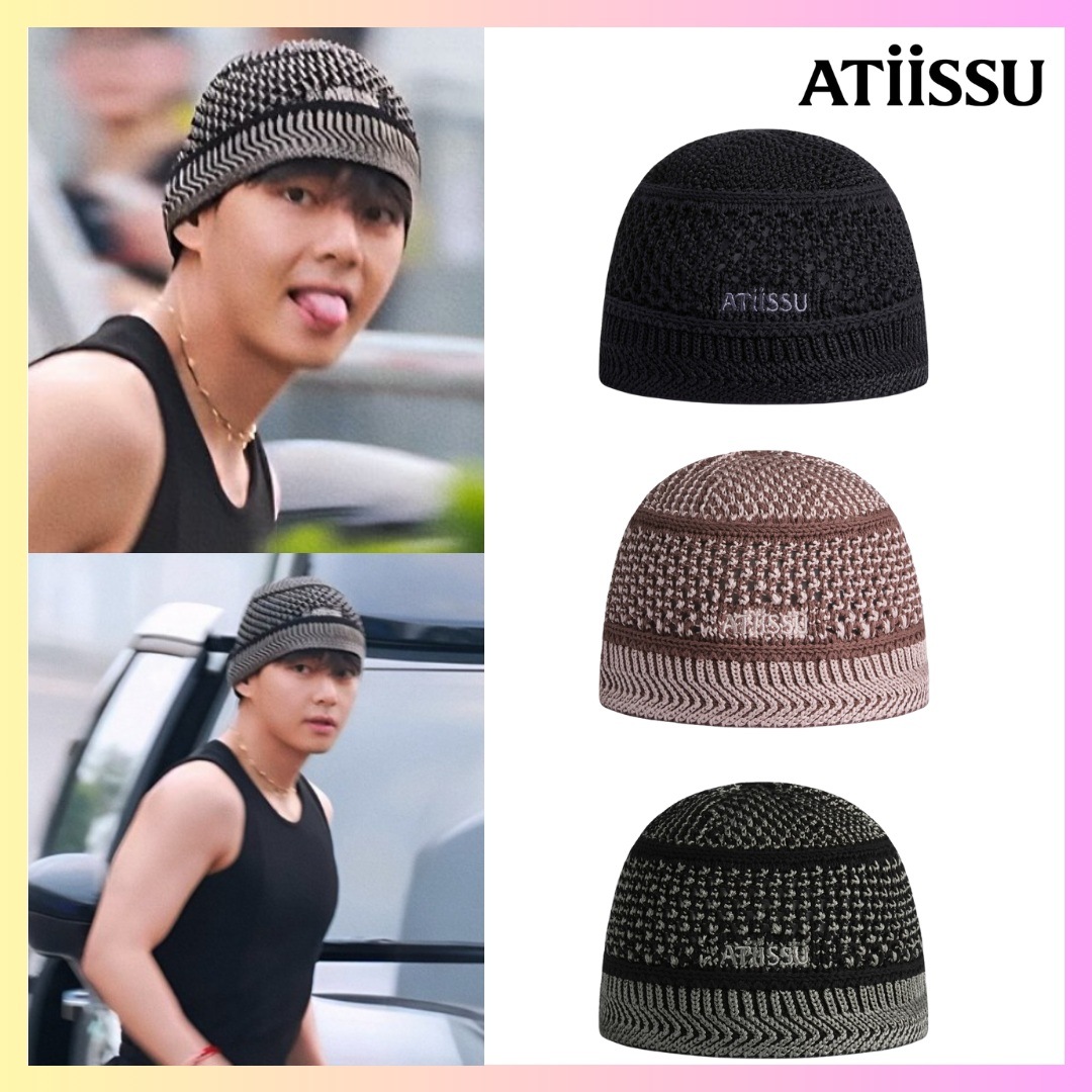 [BTS テテ着用] CLASSY BEANIE - 3カラー + FREE OMAKE 韓国ファッション ビーニー レディース ニット ビーニーストリート系 ニット帽ファッション ビーニー