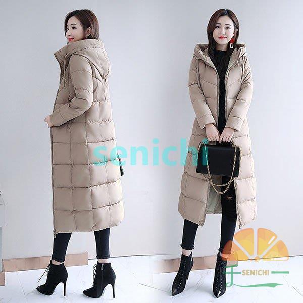 【新品登场快速出荷】中綿ダウンコート レディース 40代 ロング丈 軽い 秋冬 アウター 中綿コート 中綿ジャケット ダウン風コート フード付き 厚手 暖かい 大きいサイズ スリム 7,182円