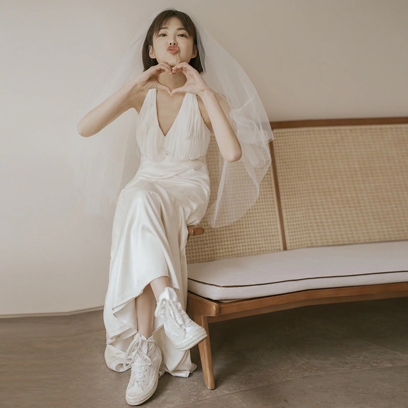 正式な場合礼装 花嫁ロングドレス ワンピース ドレス 成人式キャミワンピース同窓会 発表会 結婚式ワンピース 演奏会 同窓会 卒業式 パーティードレス お呼ばれドレス ウェディングドレス ドレス