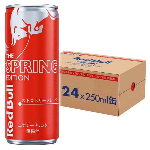 RED BULL レッドブル エナジードリンク スプリングエディション 250MLX24本 4,766円