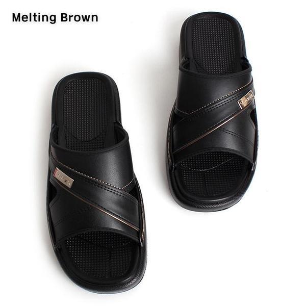 男性モダンデイリースリッパオフィスシューズ3.5cm