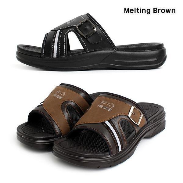 夏の男性用クッションスリッパ オフィスシューズ 3.5cm