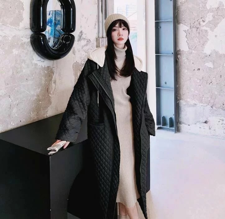 ロングジャケットチェスターコートおしゃれSMLXL防寒服レディースコートレディースジャケットあったか春冬ゆったり2色フード付きフード取り外し可能中綿ジャケットロングコートあったか保温通勤フォマール20 4,930円