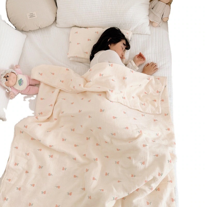 綿の毛布を厚く包んだ毛布をかぶって毛布を押す多機能毛布夏凉被