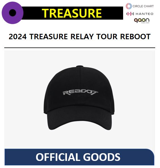 【TREASURE】 - [REBOOTTOUR] TREASURE BALLCAP / 公式商品 / OFFICIAL GOODS