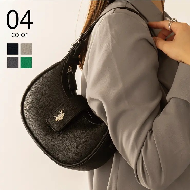 【U.S. POLO ASSN.】別注Half Moon Bag　/　ハーフムーンバッグ