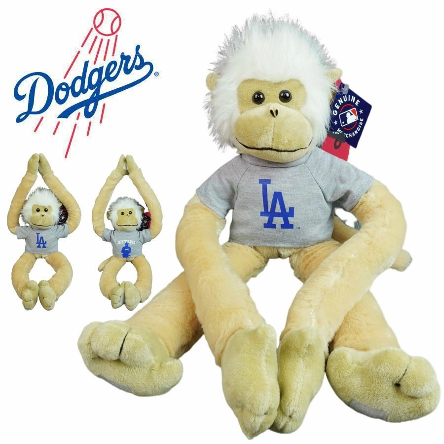 大谷翔平 ラリーモンキー ぬいぐるみMLB メジャーリーグ公式グッズ FOCO 限定LA DODGERS ロサンゼルス ドジャースメジャー リーグベースボールマスコット
