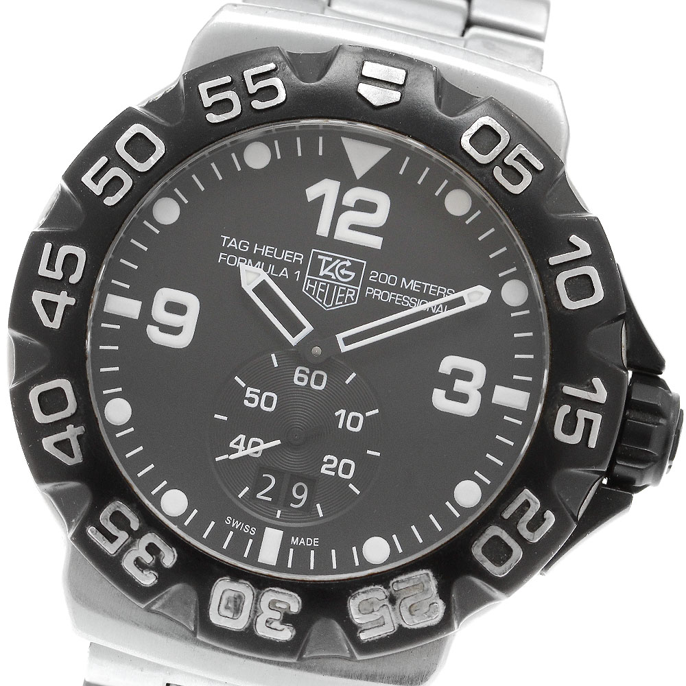 タグホイヤー TAG HEUER WAH1010 フォーミュラ1 グランドデイト スモールセコンド クォーツ メンズ _903835【中古】