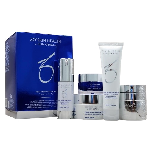 EMS発送【ゼオスキンヘルス】エイジングケア プログラム 5種セット (Gファクターセラム/デイリーパワーディフェンス PD/エクスフォリエーティングクレンザー/ポリッシュ/パッド)