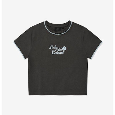 ウーマンベビーフィットレースリンガーTシャツ B1 CO2602ST86 CH PI