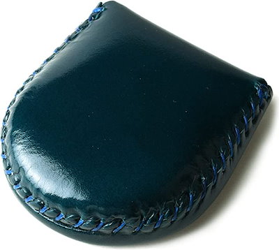 他サイト： 本革コインケース 小銭入れ 完全手作り 手縫い仕上げ コンパクト 使いやすさ( ダークグリーン, Medium)の商品画像