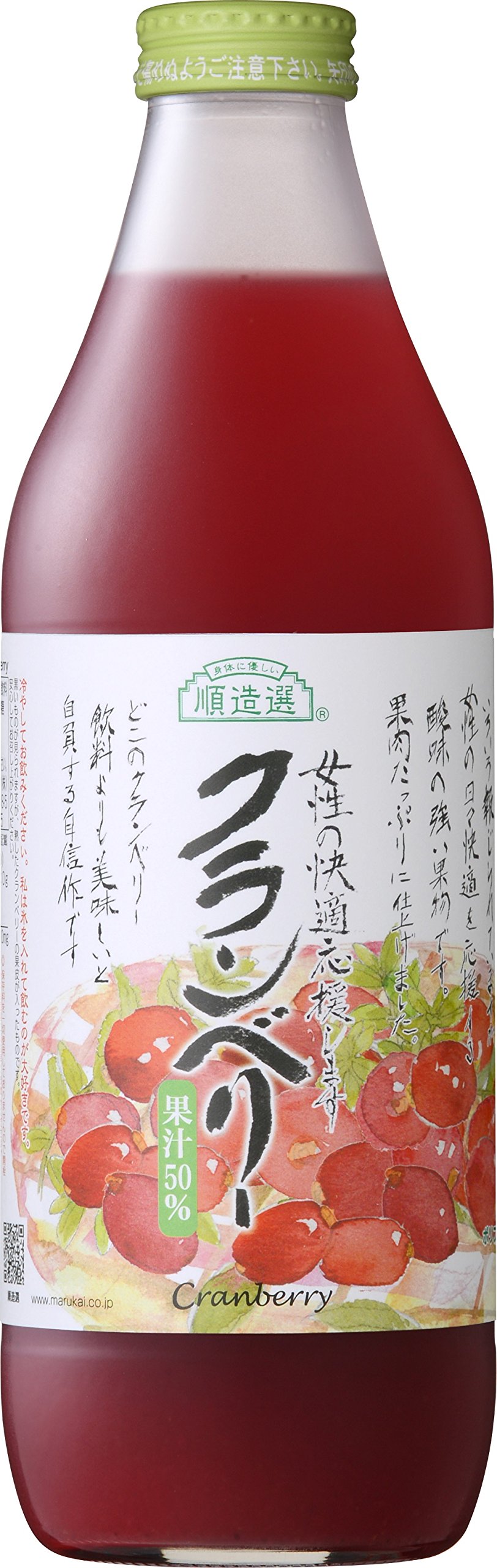 順造選 クランベリー 1000ml×6本