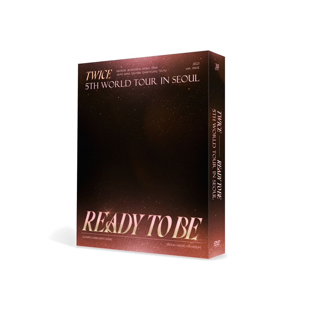TWICE 5TH WORLD TOUR [READY TO BE] IN SEOUL DVD / BLU-RAY [7月 31日発売]