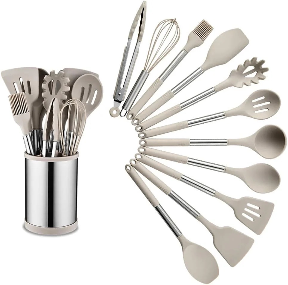 キッチンツールセット シリコン 調理器具 11点セット シリコン台所用品セット クッキングツール 器具 キッチン用品セット 耐熱シリコン