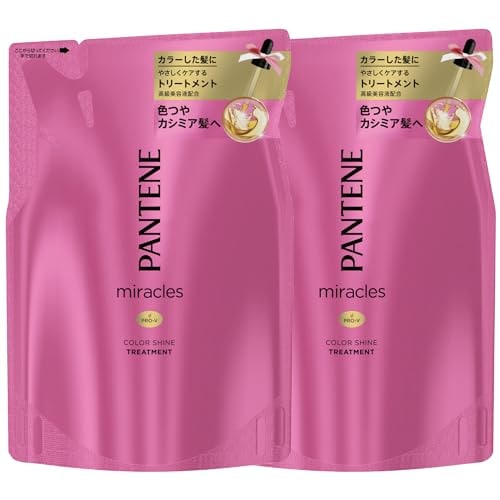 パンテーンミラクルズ トリートメント 詰め替え 420g×2 カラーシャイン 【セット買い】