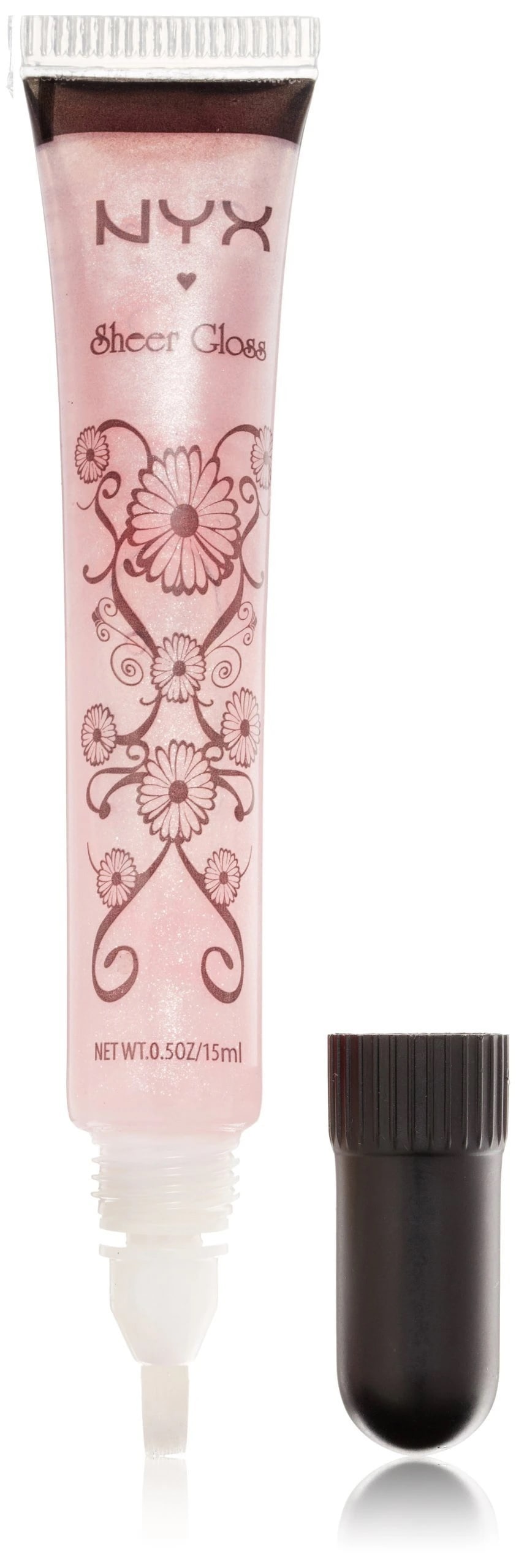 NYX Professional Makeup Sheer Tube Gloss, Baby Pin