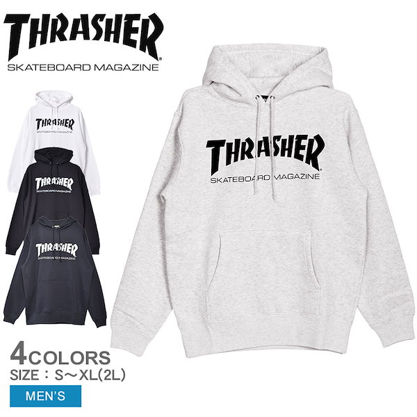 thrasher パーカー S - トップス