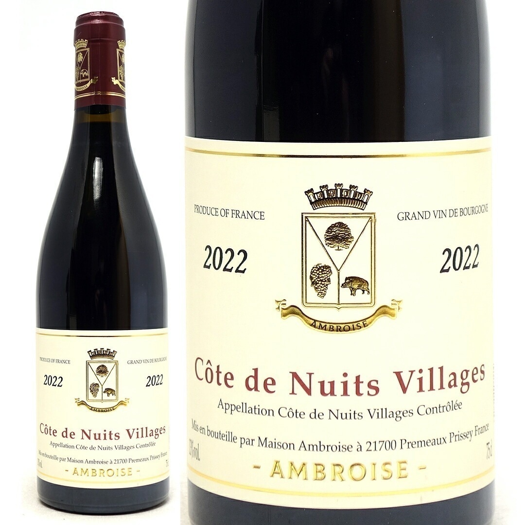 2022 コート ド ニュイ ヴィラージュ ルージュ750ml ベルトラン アンブロワーズ フランス 赤ワイン コク辛口 ワイン ^B0AMVM22^
