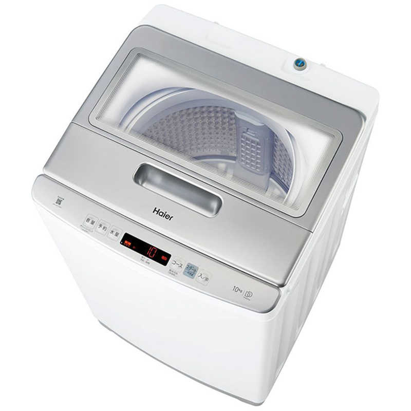 ハイアール　全自動洗濯機 洗濯10.0kg ホワイト　JW-HD100A-W ホワイト（標準設置無料）