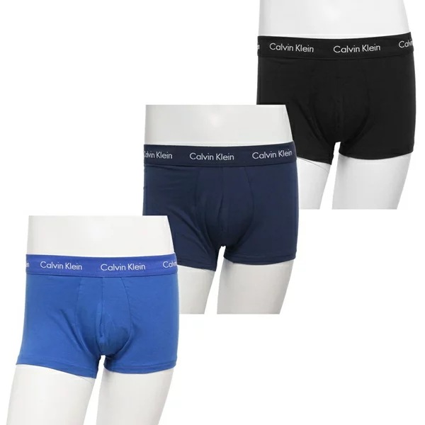 インナー コットンストレッチ ボクサーパンツ3枚セット アンダーウエア 下着 CALVIN KLEIN NB2614 905