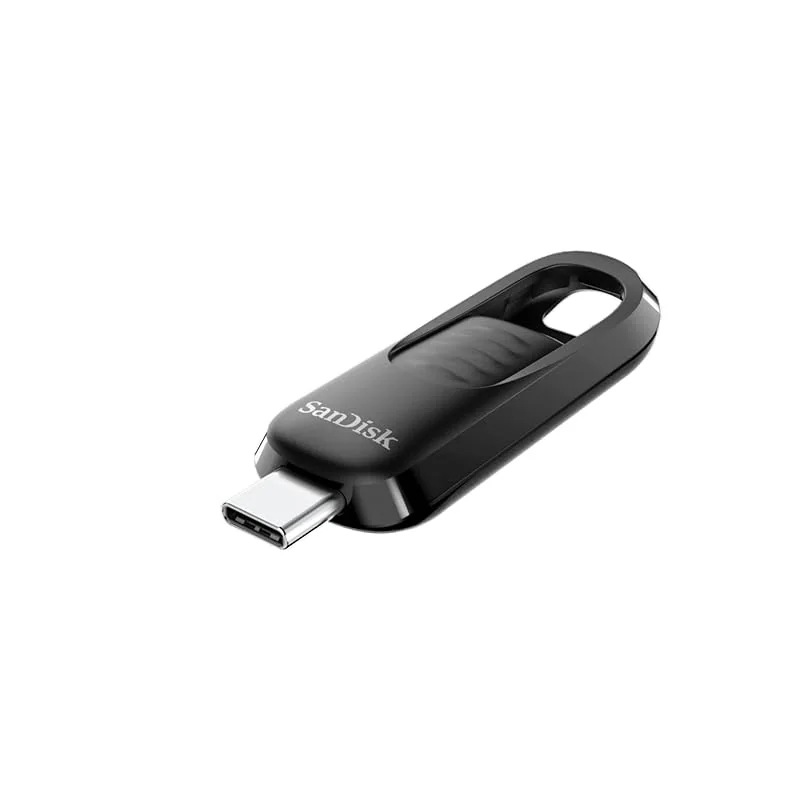 【即納】SanDisk 256GB ウルトラスライダー USB Type-Cフラッシュドライブ - 最大400MB/秒USB 3.2 Gen 1格納式コネクタ - SDCZ480-256G-G46