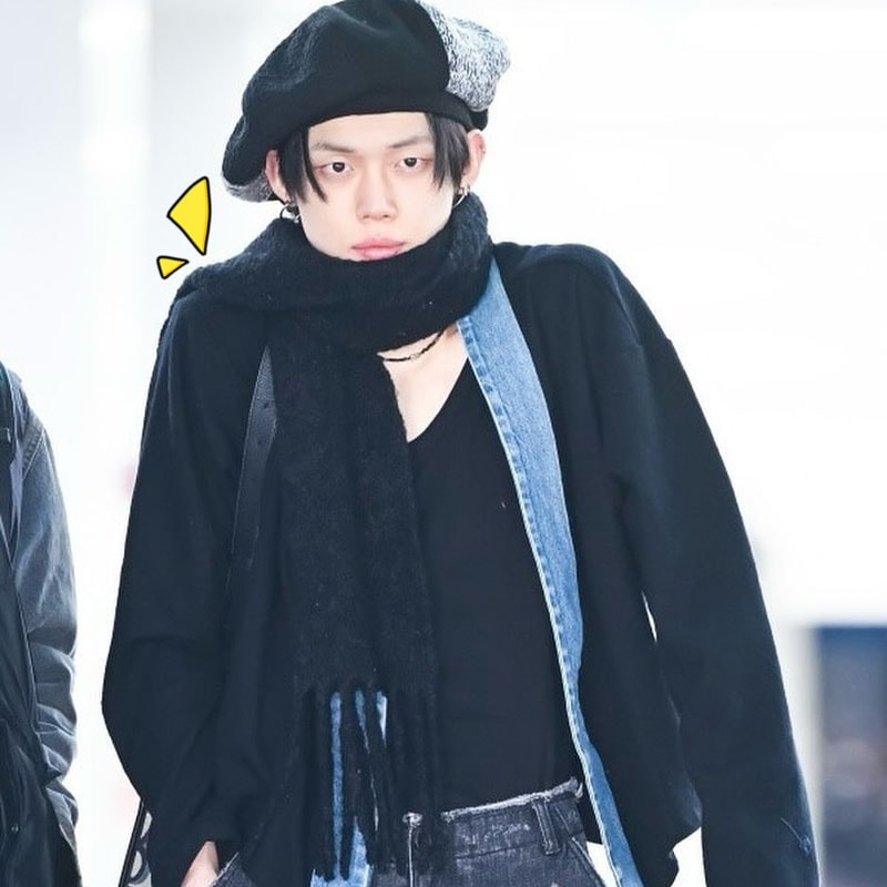 TXT ヨンジュン 着用 襟巻き WOOL BOUCLE MUFFLER