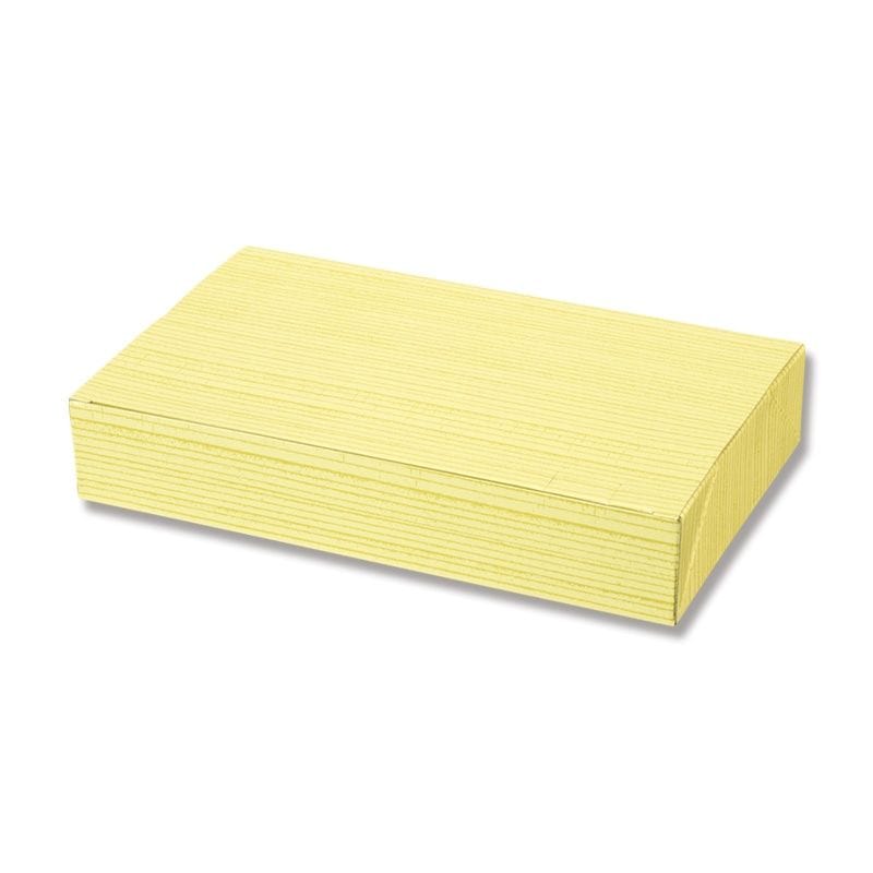 （まとめ買い）シモジマ HEIKO 食品容器 箱 木目箱 中 50枚 横175x縦105x高32mm 004210001 [x3セット]