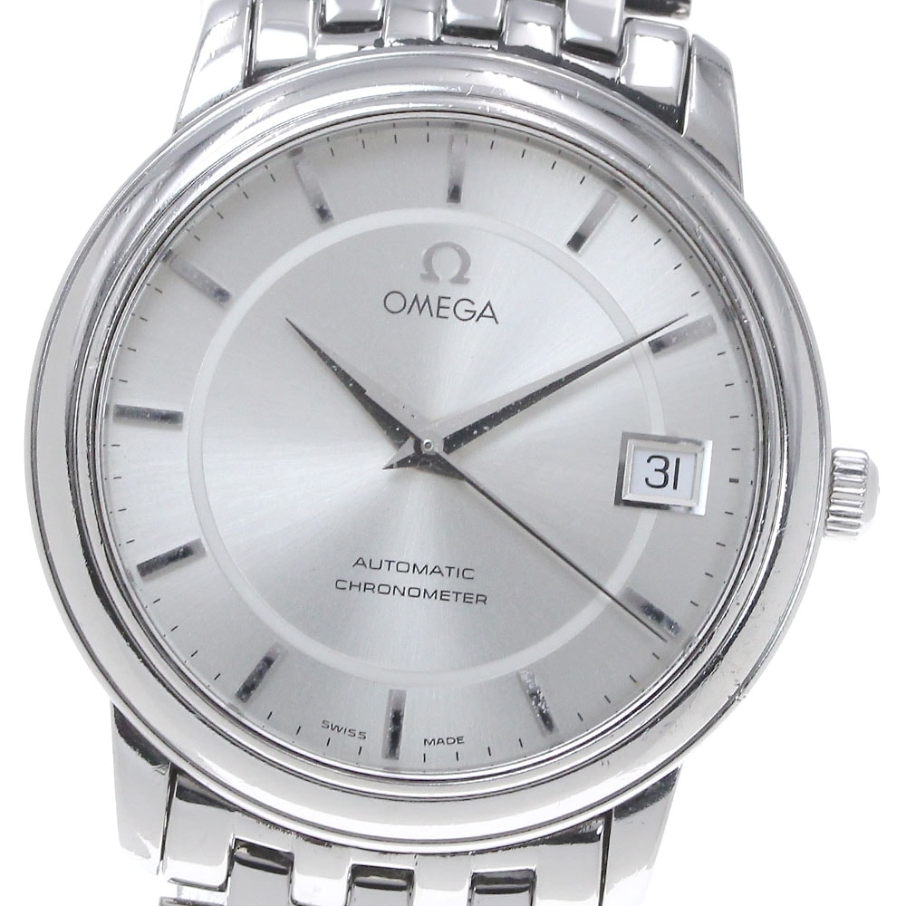 オメガ OMEGA 4500.31 デビル プレステージ デイト 自動巻き メンズ _844675【中古】
