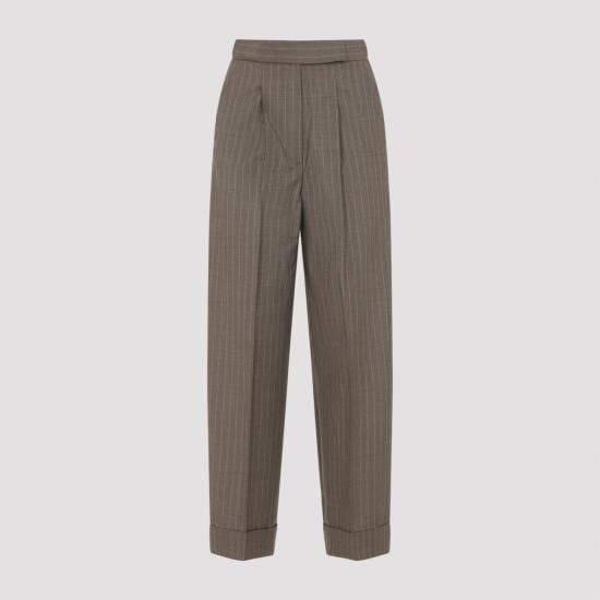 MAX MARA Women Straight Pants 2611131151600 001 SABLE SCURO