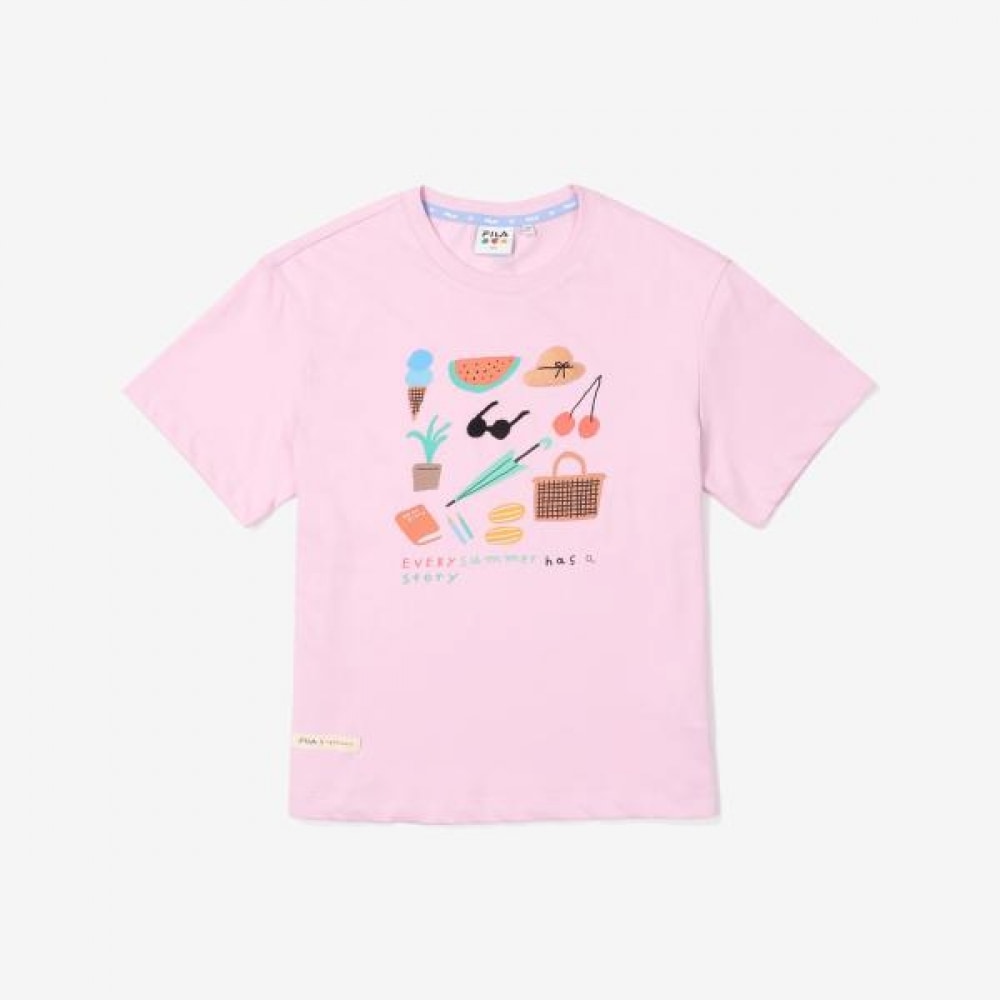 フィラキッズ フィラXススジン ハッピーティ FK2RSF2S03X_EPK