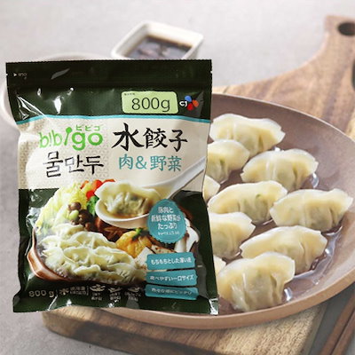 【冷凍】ビビゴ』水餃子800ｇ■韓国食品■餃子/水餃...のサムネイル
