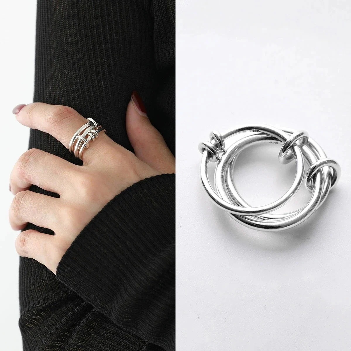 Spinelli Kilcollin スピネリキルコリン リング RANETH SILVER レディース 3連 シルバー925 silver925 指輪 SIL