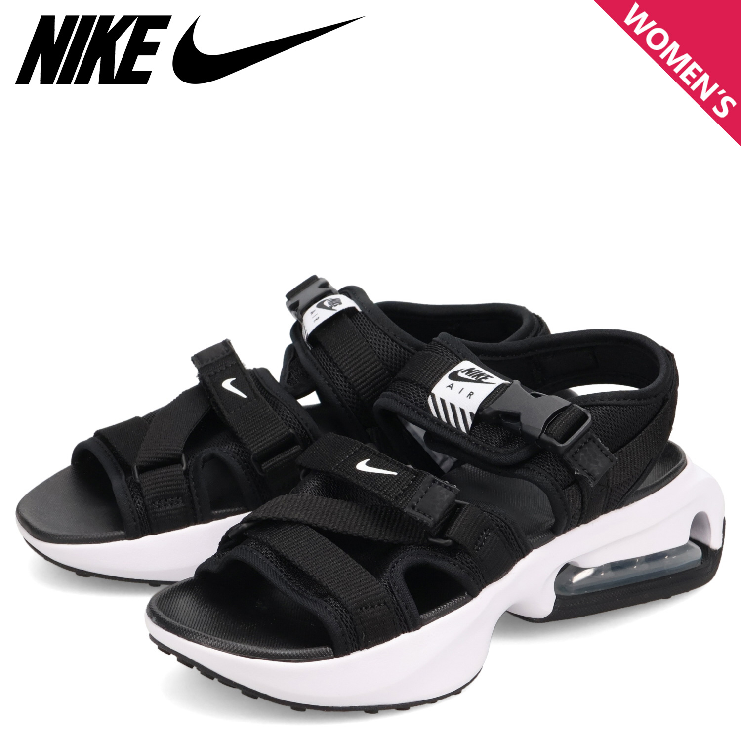 エアマックス ソル サンダル レディース 厚底 ブラック 黒 FD5982-002