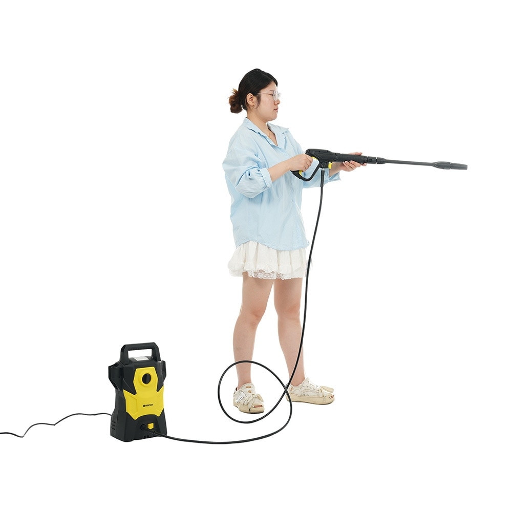 【国内即日発送】高圧洗浄機 圧倒的な洗浄力 許容圧力：14MPa 吐出水量：5.5L/min 東西日本兼用 家庭用 高圧クリーナー 高圧・低圧切替可能 省エネ IPX5防水 小型軽量 コンパクト 初心 10,397円