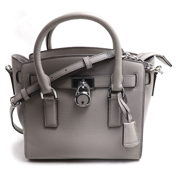 Michael Kors マイケルコース 2Wayショルダーバッグ グレー 30T7SHMS1L レディース 中古