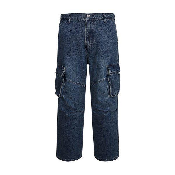 [] 共用) デニムパラシュートカーゴパンツ (B255DP249P) (P003699371)