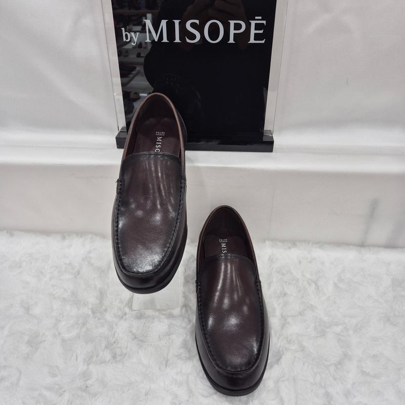 By 男性ドレス 基本ローファー 122HT439SS203 DBROWN 2 JJ