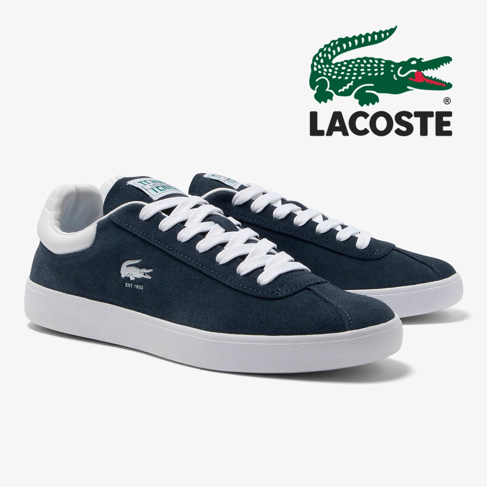 ラコステ スニーカー メンズ 46SMA0065 LACOSTE BASESHOT 2231SMA コートスニーカー